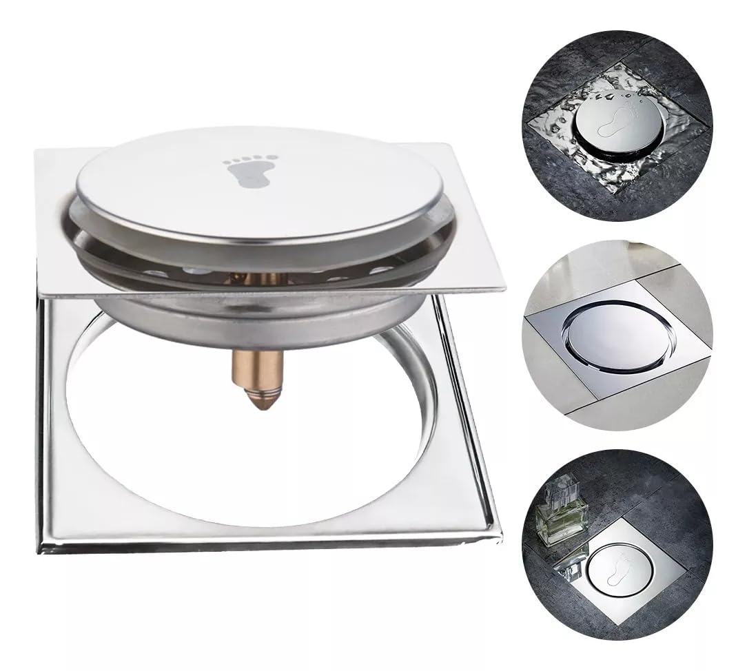 Picaso 6"x 6" Pop Up Floor Drain