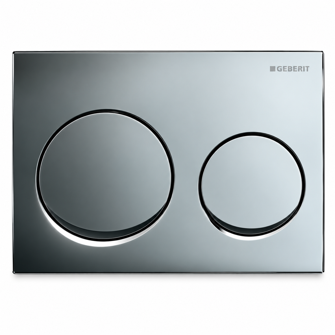 GEBERIT ACTUATOR ALPHA25 ROUND FLUSH PLATE -BRIGHT CHROME