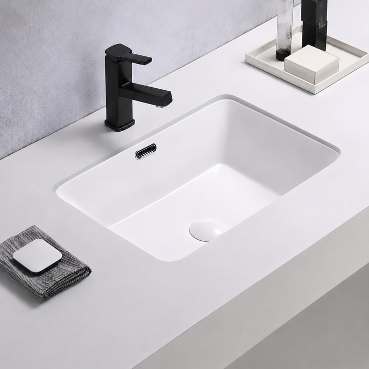 SERVEO UNDER COUNTER BASIN  22 X 15 X 7 INCHES SV8651-WHITE