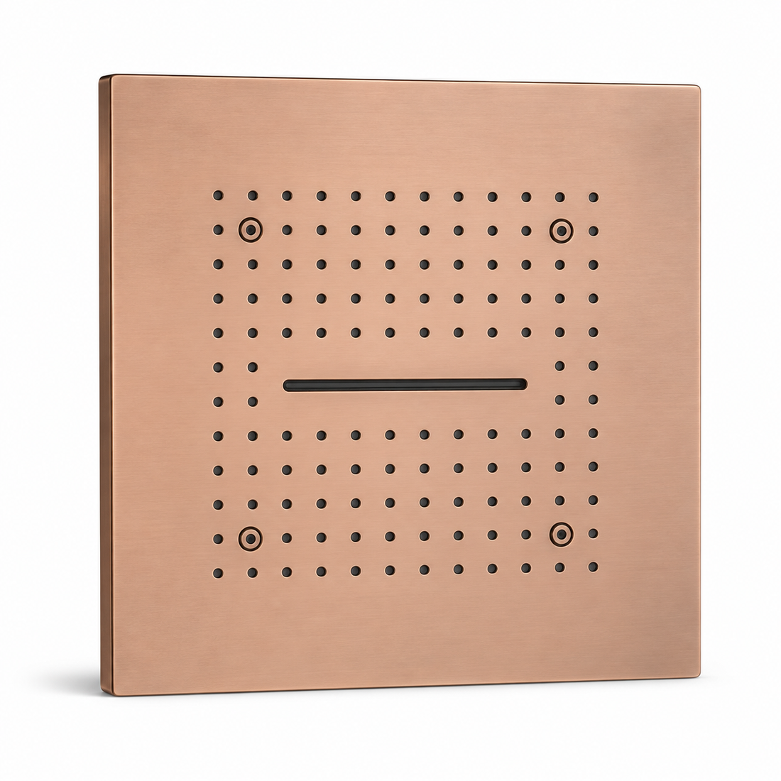 SERVEO CEILING MOUNTED 3 WAY MULTI-FUNCTION RAINFALL,MIST & WATERFALL 16X16 INCHES SV7003-RG-ROSE GOLD