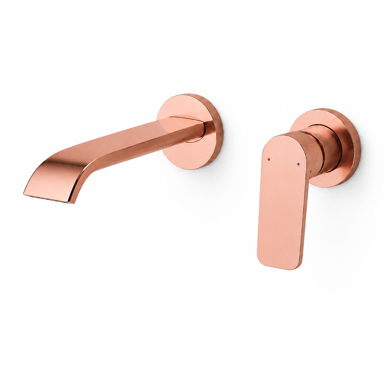 SERVEO GRACE SERIES WALL MOUNTED BASIN MIXER SV6205-ROSE GOLD