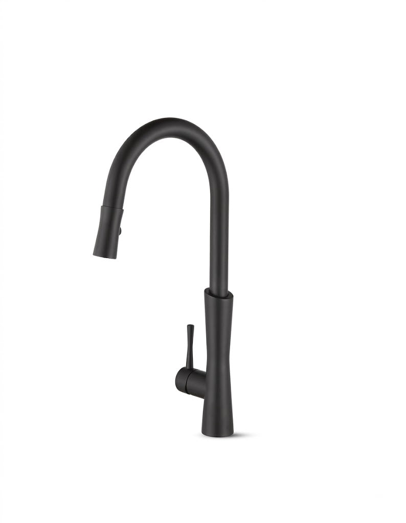 SERVEO GRACE SERIES TABLE MOUNTED PULL OUT KITCHEN AREA SV6903-MATT BLACK