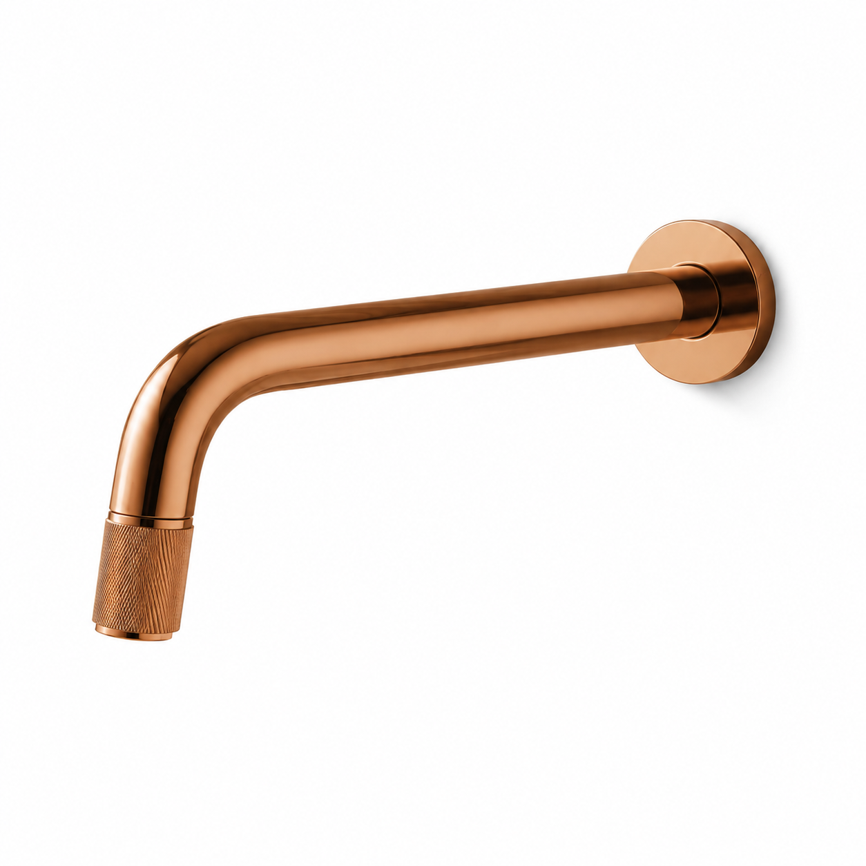 SERVEO MOUTH OPERATED WALL MOUNTED COLD BASIN TAP SV6203-ROSE GOLD