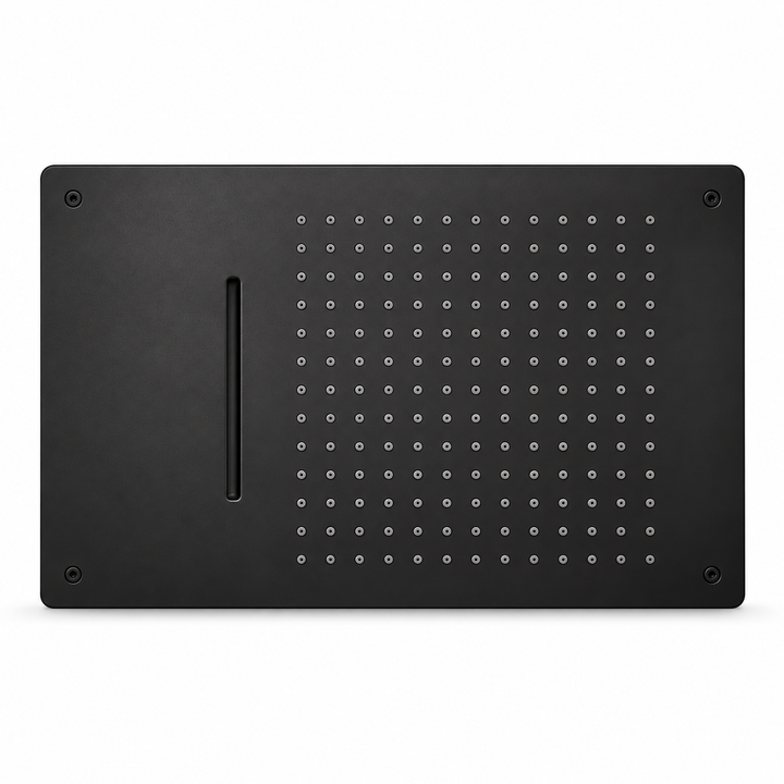 SERVEO CEILING MOUNTED 2 WAY MULTI- FUNCTION RAINFALL, MIST & WATERFALL 19X13INCHES  SV7102A-MB-MATT BLACK
