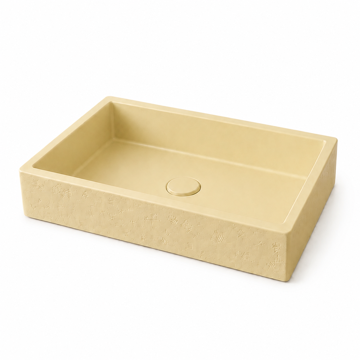 SERVEO RECTANGLE CEMENT WASH BASINS SV8304KK-KHAKI
