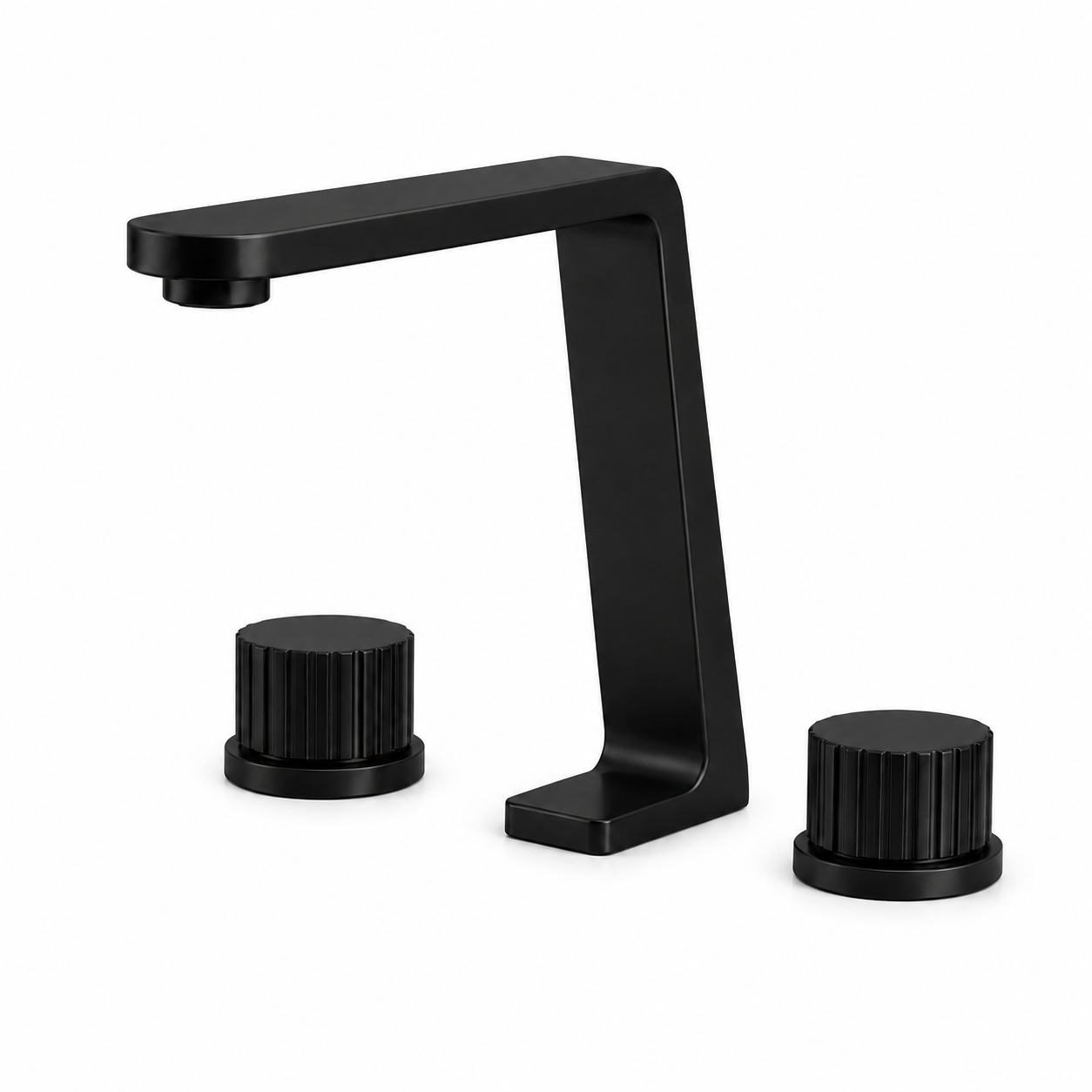 SERVEO ROYALE SERIES DUCK MOUNTED BASIN MIXER SV6305-BLACK MATT