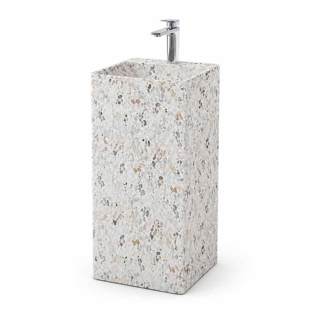 SCUBA CERAMIC PEDESTAL MARBLE COLOR SERIES SC-9207 D-1 (M)