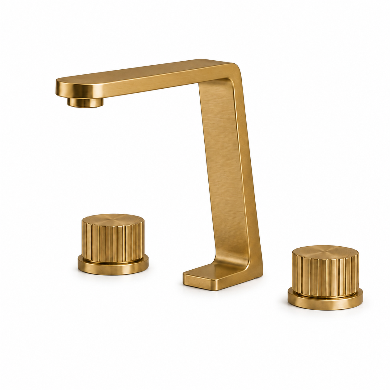 SERVEO ROYALE SERIES DUCK MOUNTED BASIN MIXER SV6305-BRUSH GOLD