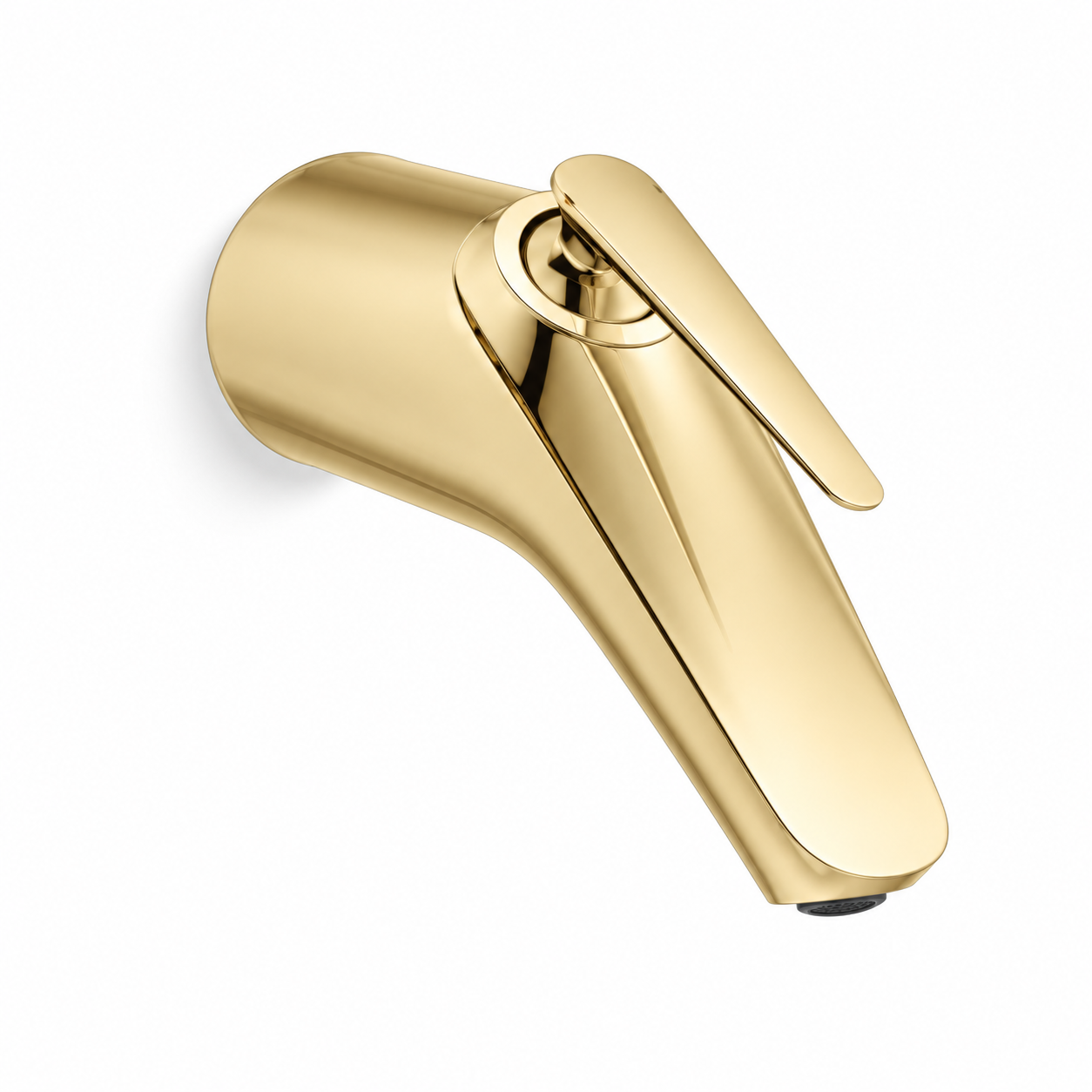 KOHLER WALL MOUNTED BASIN MIXER FLUENCE PLUS K-38895IN-4ND-AF-FRENCH GOLD