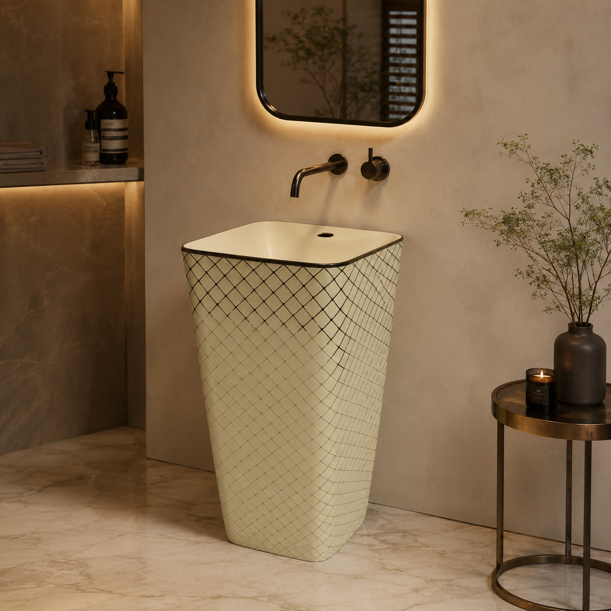 SCUBA CERAMIC PEDESTAL SERIES 2 SC-9207 D-10