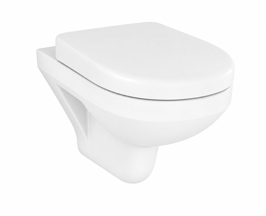 KOHLER SPAN SQUARE RIMLESSS WALL HUNG WC K-29174IN-S-0 -WHITE