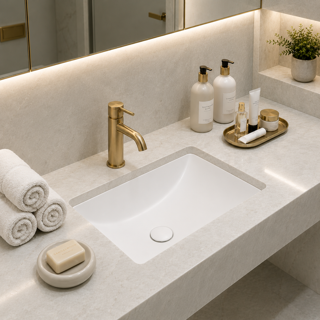 SCUBA  UNDER COUNTER BASINS SC-9801-WHITE