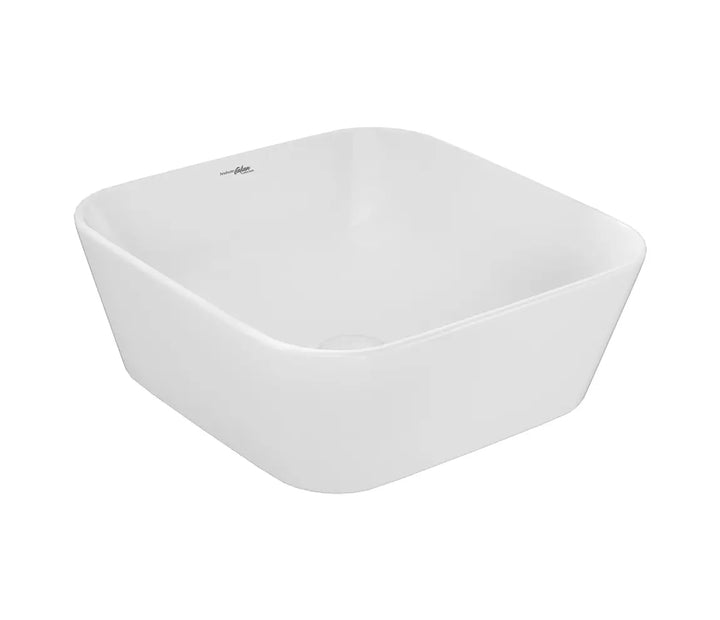 HIDWARE OVER THE COUNTER BASIN EBELLO SQUARE 91097-WHITE