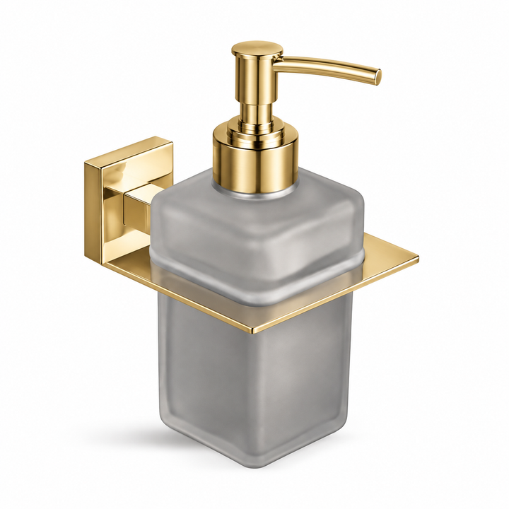 SERVEO REGALIA COLLECTION LIQUID SOAP DISPENSER SV304 BG-BRUSHGOLD