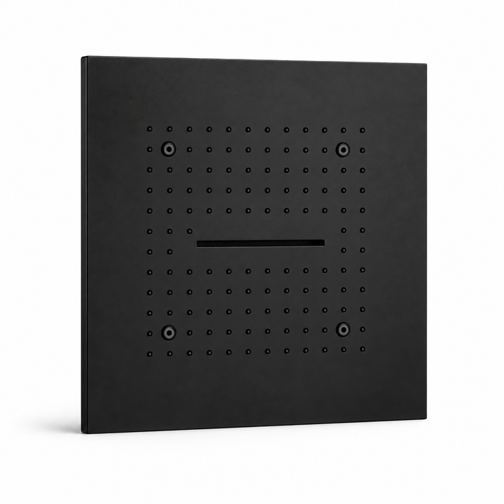 SERVEO CEILING MOUNTED 3 WAY MULTI-FUNCTION RAINFALL,MIST & WATERFALL 16X16 INCHES SV7003-MB-MATT BLACK