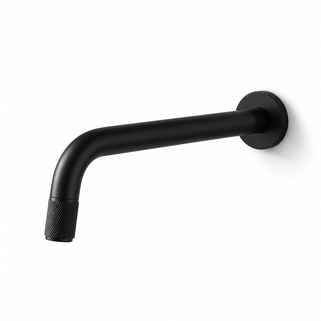 SERVEO MOUTH OPERATED WALL MOUNTED COLD BASIN TAP SV6203-BLACK MATT