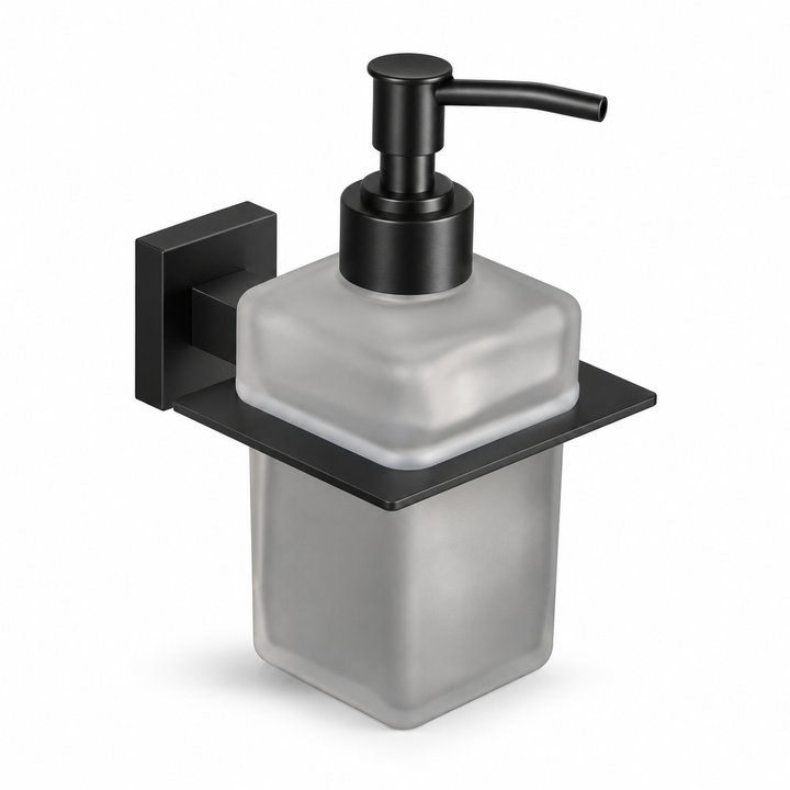 SERVEO REGALIA COLLECTION LIQUID SOAP DISPENSER SV304 MB-BLACK MATT