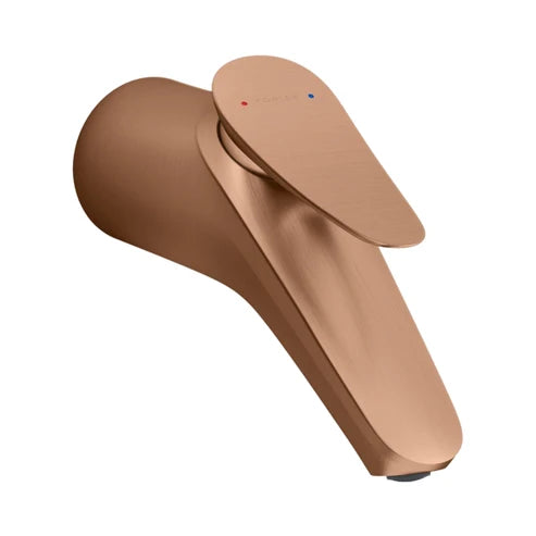 KOHLER WALL MOUNTED BASIN MIXER FLUENCE K-38888IN-4ND-BRD-BRUSHED ROSE GOLD