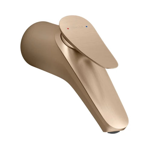 KOHLER WALL MOUNTED BASIN MIXER FLUENCE K-38888IN-4ND-BV-BRUSHED BRONZE