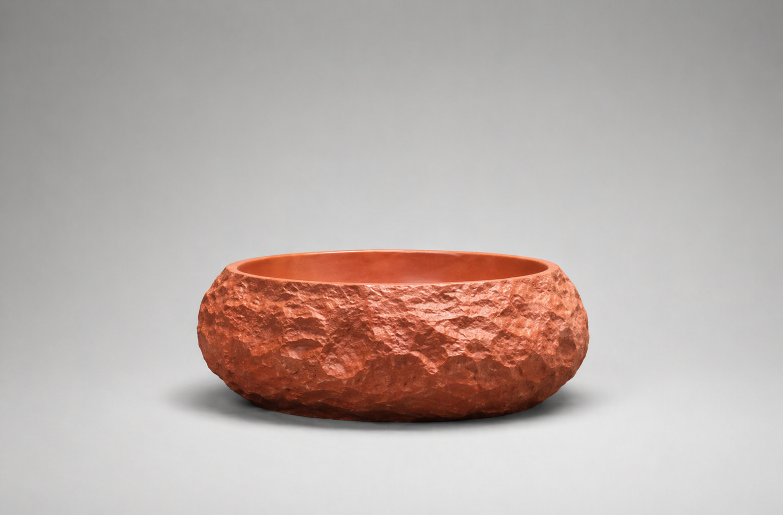 SCUBA SC-9742 ARTIFICAL STONE CARVED BASIN - RED