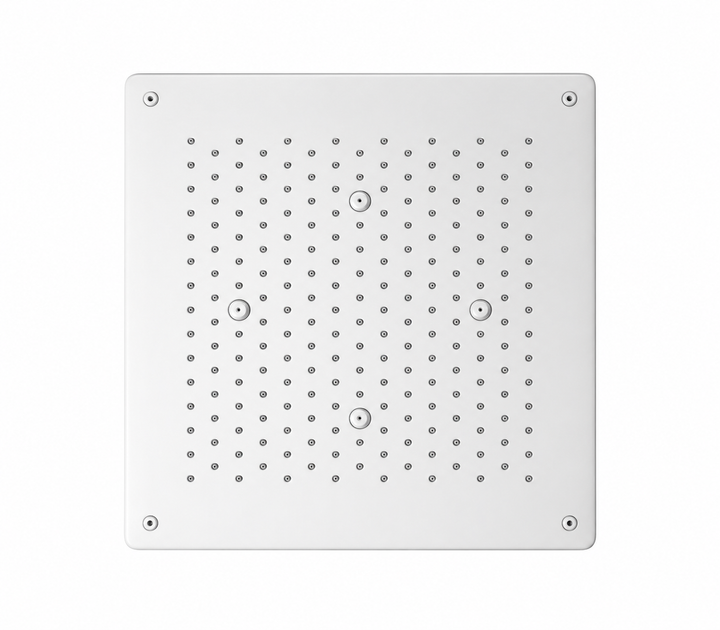 PICASO 2 FLOW OVERHEAD RAIN SHOWER-RAIN & MIST 16X16 INCHES: CHROME