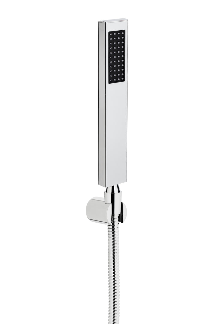 Picaso Chrome Hand Shower Set with 1.5 mtr metal hose and hook
