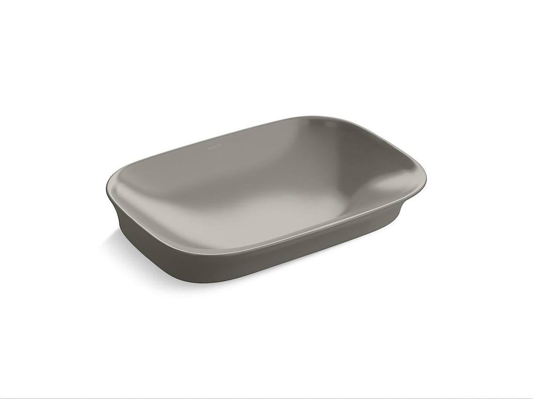 KOHLER VIVE GEO 522 RECTANGULAR VESSEL WASH BASIN K-28784IN-K4-CASHMERE