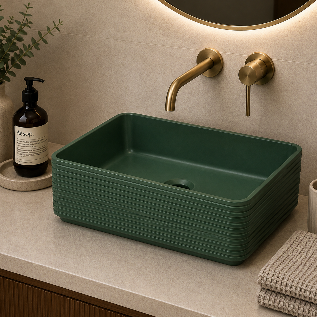 SCUBA MATT COLOUR BASIN SC-9833 GRM-GREEN MATT