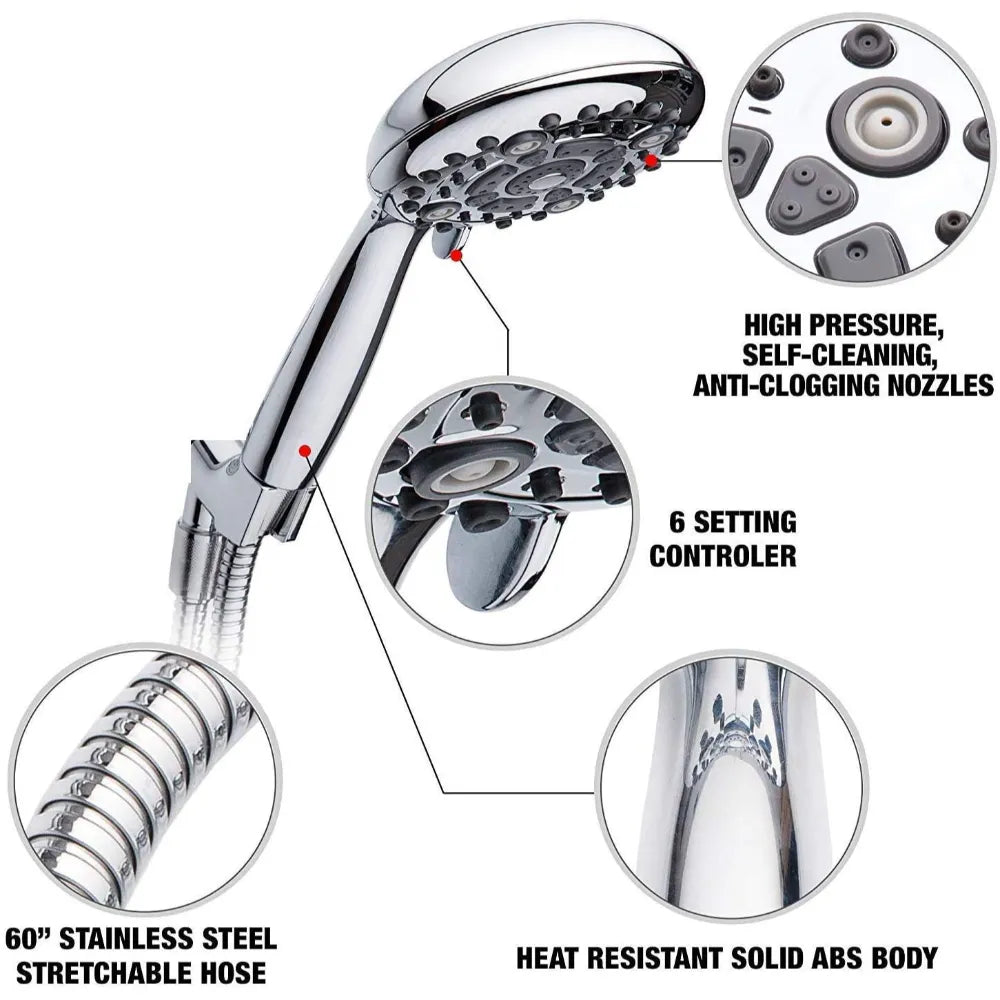 Kohler CP Handshower, Silver, Chrome Finish