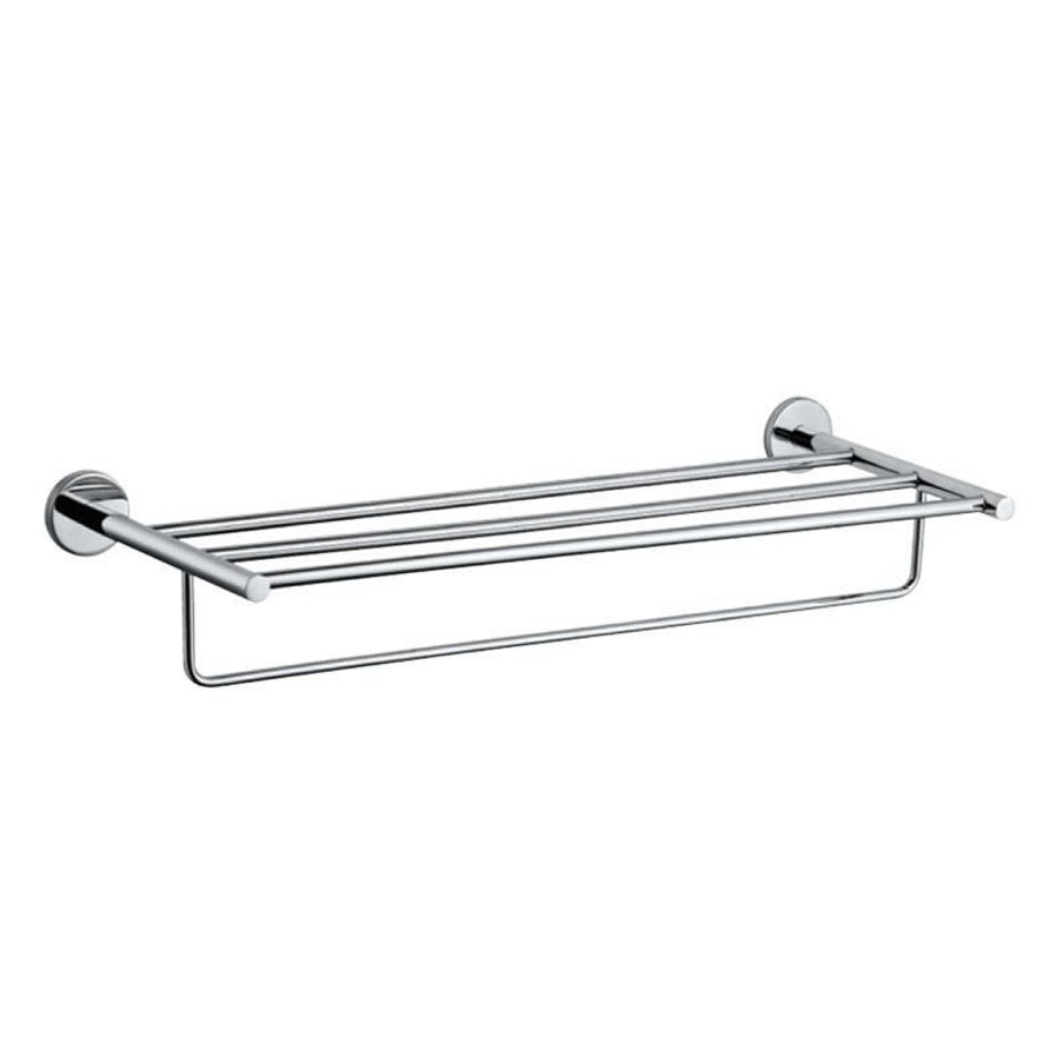 Quakin SS304 Towel Rod 24 inches - Chrome Finish