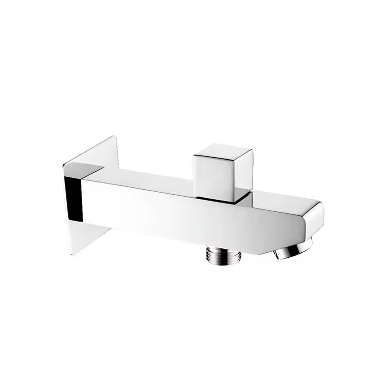 PICASO WALL MOUNTED KUBIX BUTTON SPOUT - CHROME