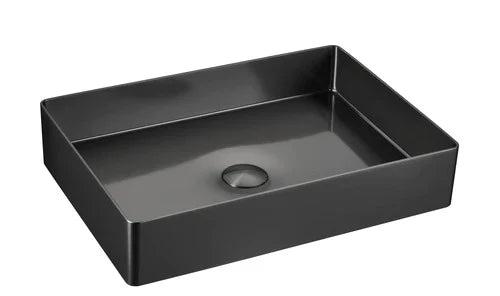 Scuba Metallic Basin Series SC-901 BG with Pop-Up Waste Coupling- Metallic Grey