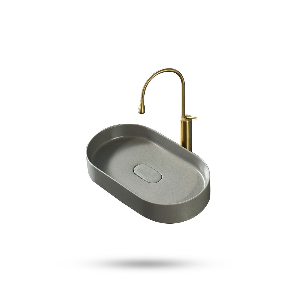 Scuba Artificial Stone Basin SC-9804 - Oval