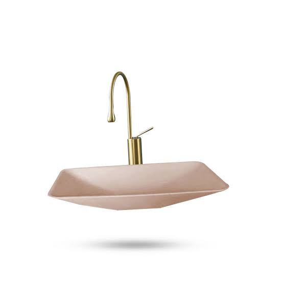 Scuba Artificial Stone Basin SC-9805 - Rectangle Curve