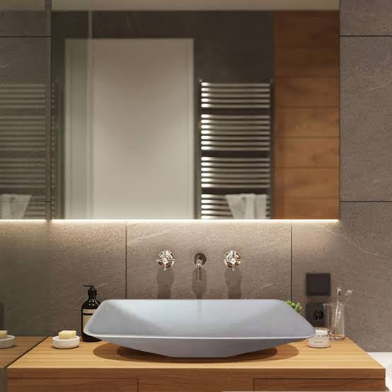 Scuba Artificial Stone Basin SC-9805 - Rectangle Curve