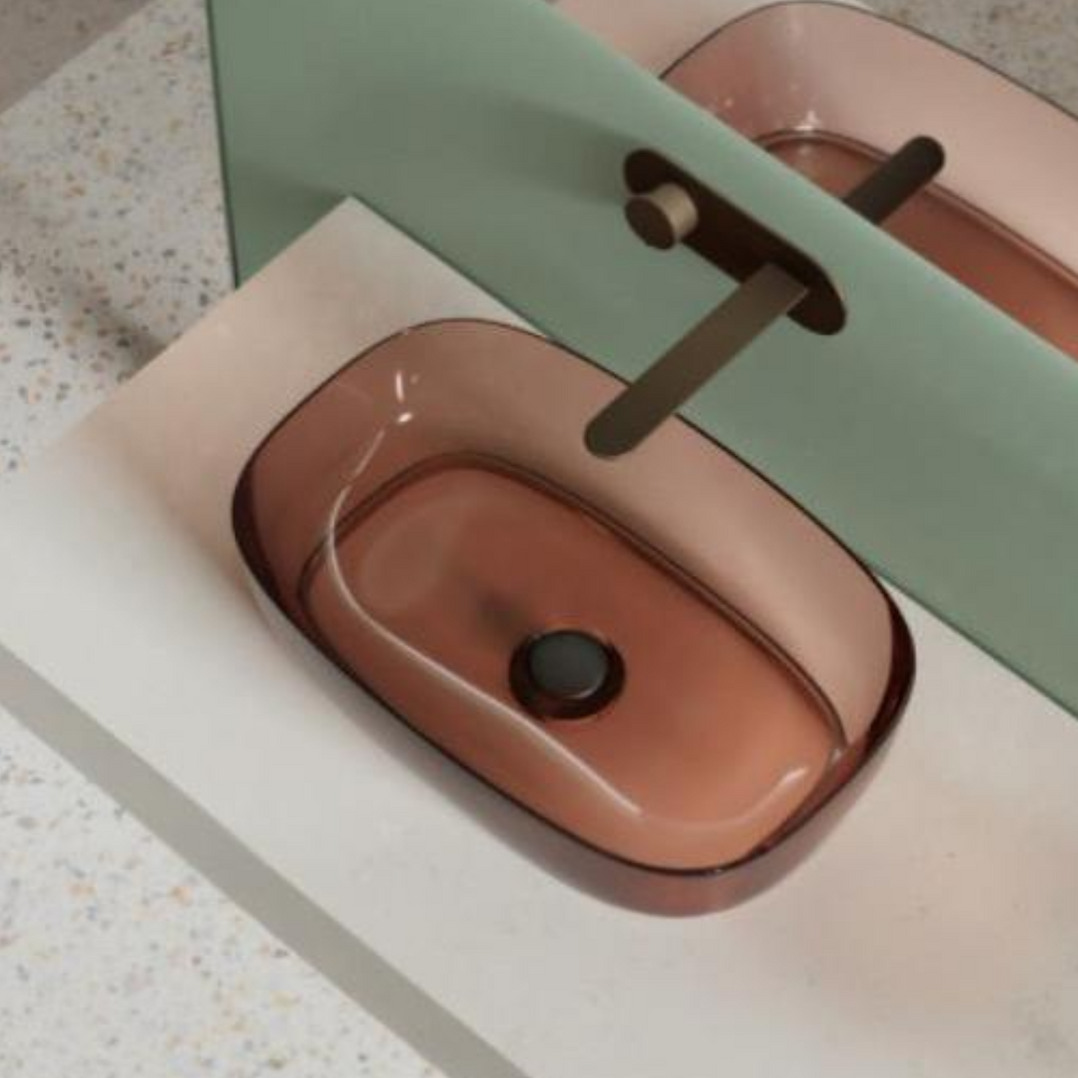 Scuba SC-9309 Resin Transparent Basin