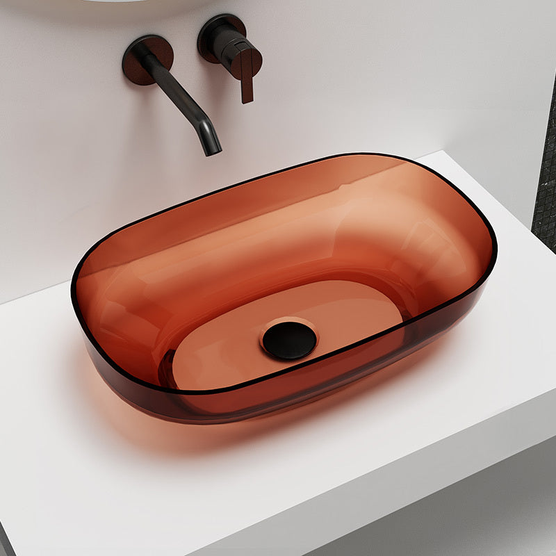 Scuba SC-9309 Resin Transparent Basin