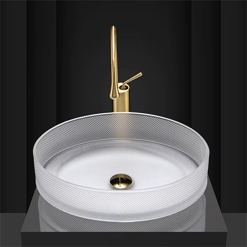 Scuba SC-9725 Crystal Glass Basin - Round
