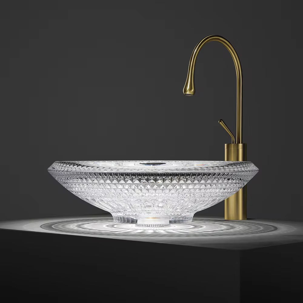 Scuba SC-9726 Crystal Glass Basin