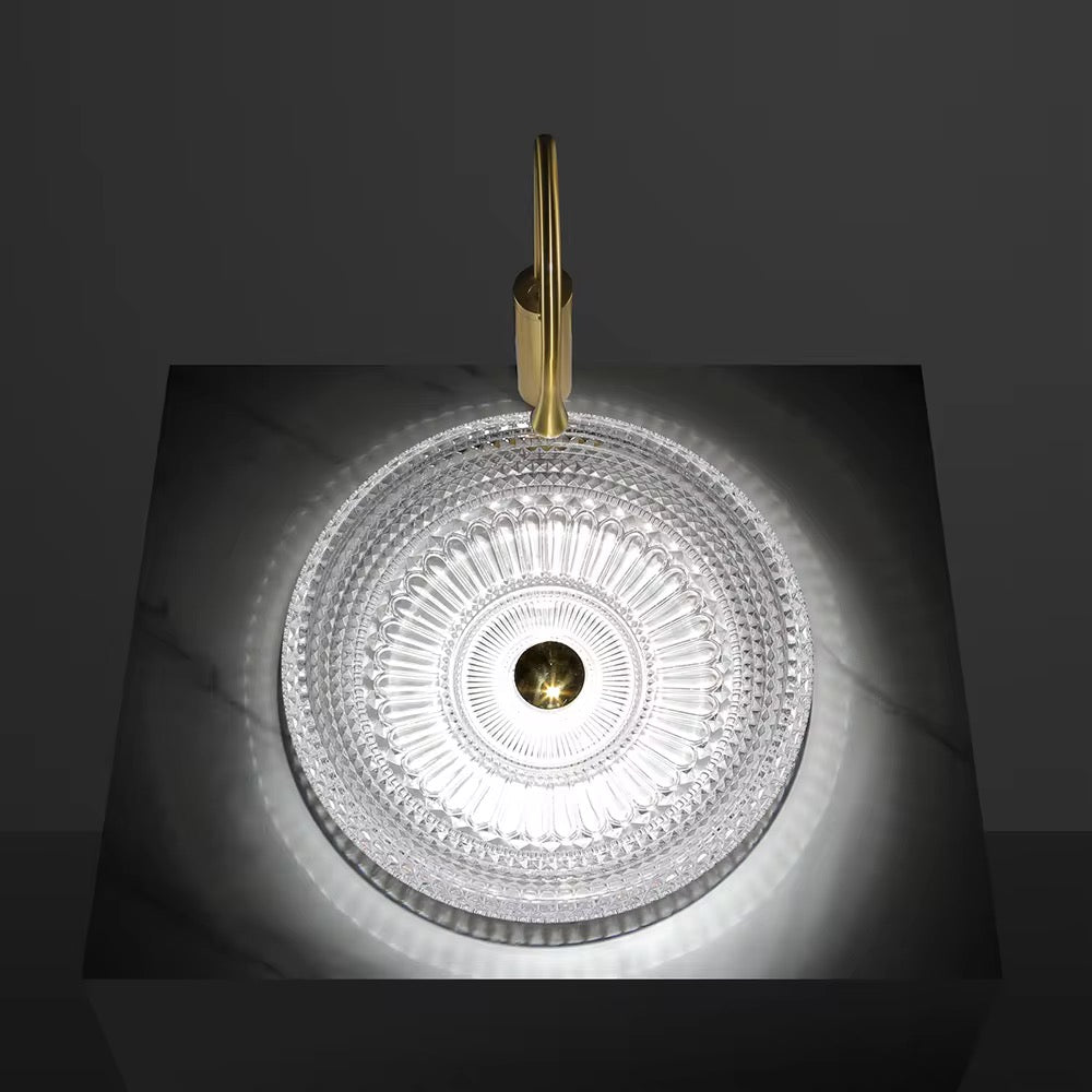 Scuba SC-9726 Crystal Glass Basin