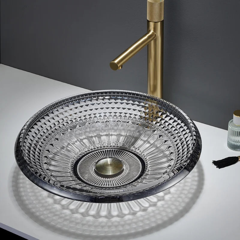 Scuba SC-9726 Crystal Glass Basin