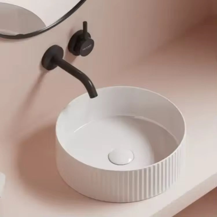 Scuba SC-9203 WH-2 White Ceramic Basin
