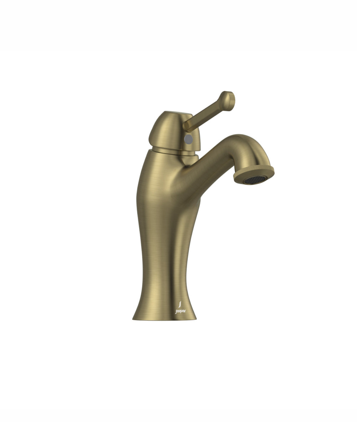 JAQUAR TABLE MOUNTED SINGLE LEVER BASIN MIXER QUEENS PRIME QQP-ABR-7001BPM- ANTIQUE BRONZE