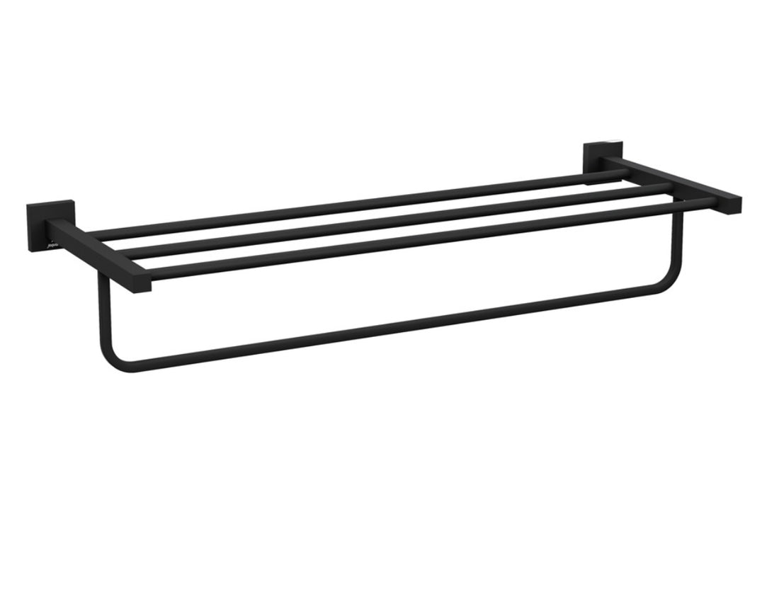 JAQUAR 24 INCHES TOWEL RACK AKP-BLM-35781PS- BLACK MATT