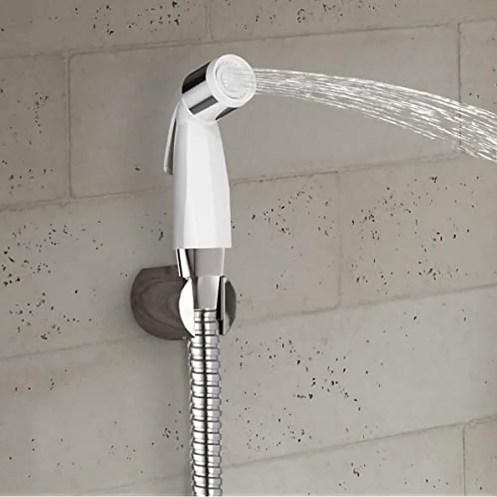 Kohler - 12925IN-CP Health Faucet, with Metal Hose and Holder (White)