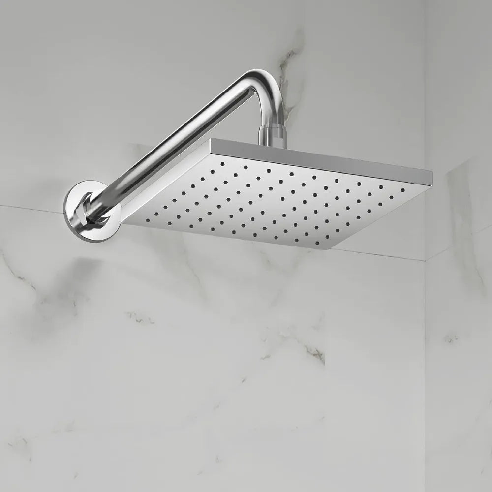 Kohler - CP Square 8" Rain Shower, with Katalyst Air-induction Spray Technology (Polished Chrome)