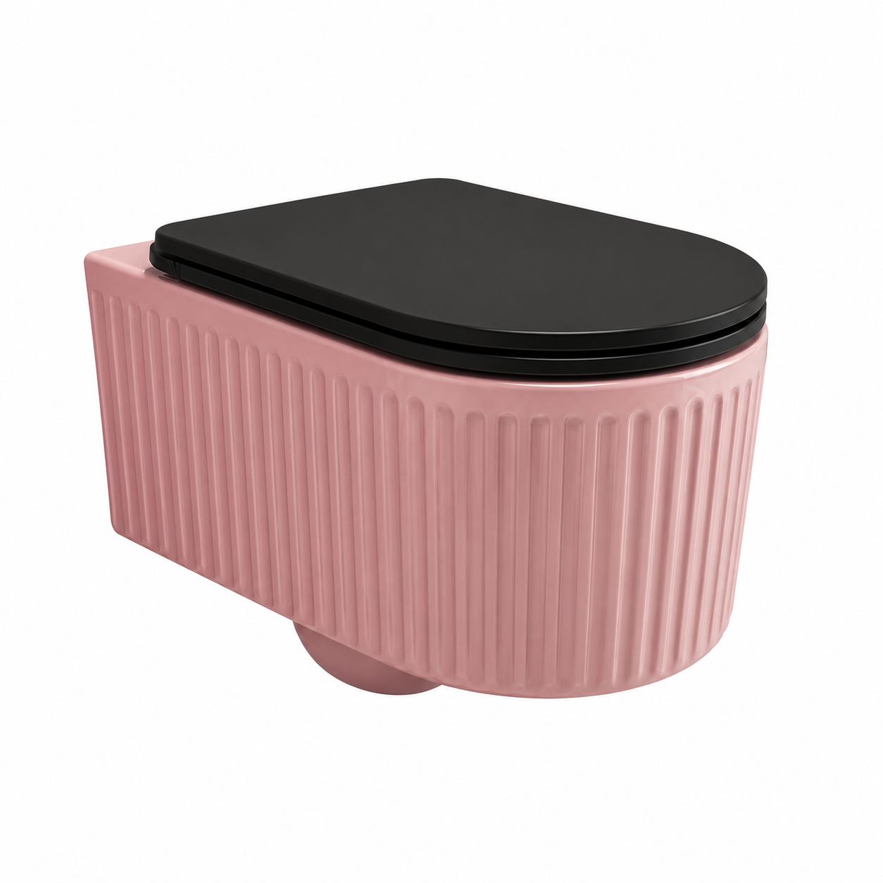 SCUBA DESIGNER RIMLESS WALLHUNG WC SC-9648 PM-PINK MATT