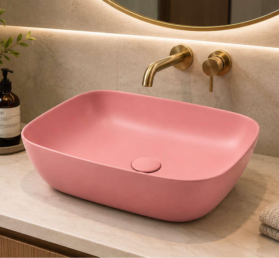 SCUBA MATT COLOUR BASIN SC-9586 PM-PINK MATT