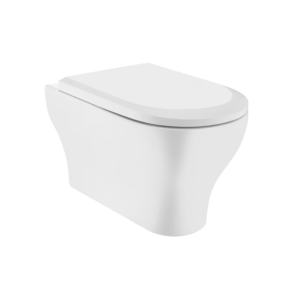 JAQUAR RIMLESS WALL HUNG WC FLORENTINE PRIME FLS-WHT-5953BIUFPM