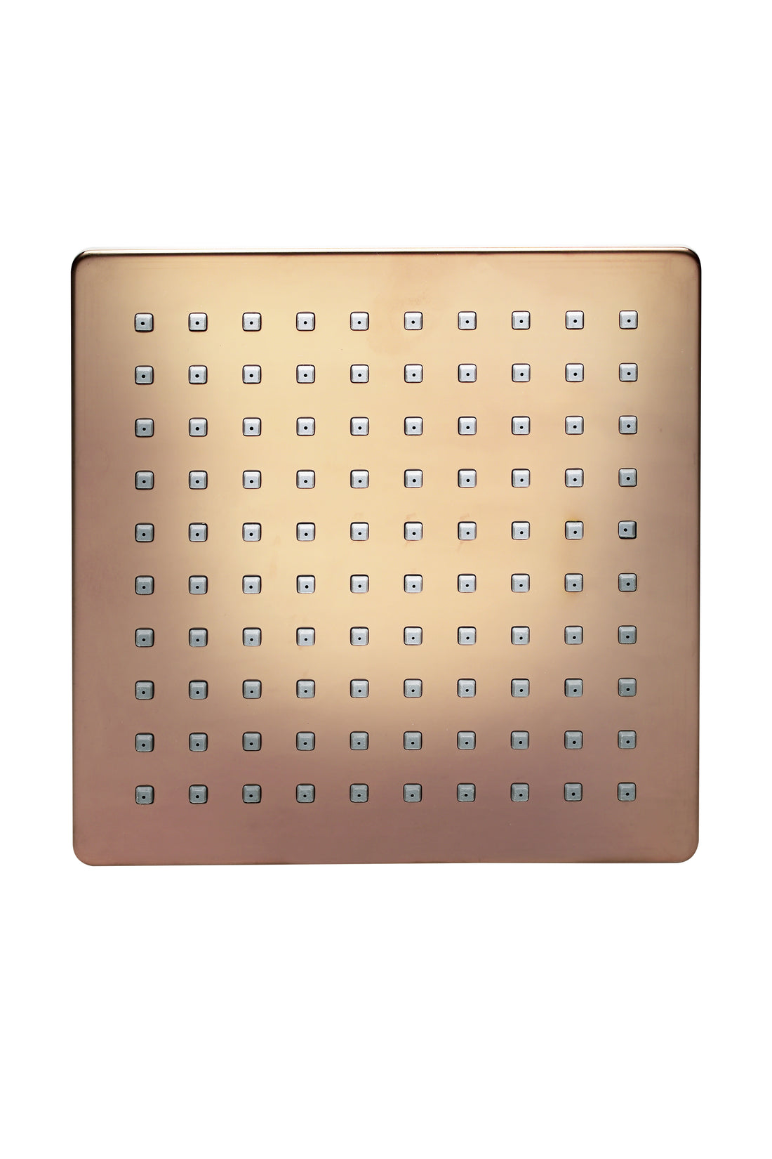 Picaso Elegant Rose Gold Rain Shower 10x10